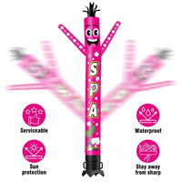 6 10 15 20FT Tall Spa Waving Inflatable Tube Man(Blower Not Included)