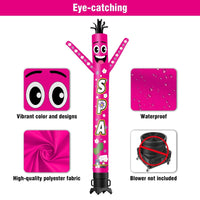 6 10 15 20FT Tall Spa Waving Inflatable Tube Man(Blower Not Included)