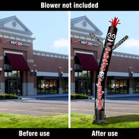 6 10 15 20FT Tall Tattoo Piercing Waving Inflatable Tube Man(Blower Not Included)