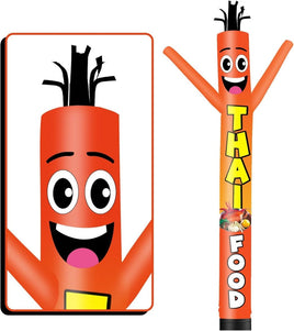 6 10 15 20FT Tall Thai Food Inflatable Tube Man(Blower Not Included)