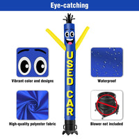 6 10 15 20FT Tall Used Car Waving Inflatable Tube Man(Blower Not Included)
