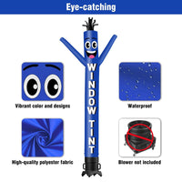 6 10 15 20FT Tall Window Tint Waving Inflatable Tube Man(Blower Not Included)