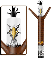 6 10 15 20FT Tall 4th of July Eagle Waving Inflatable Tube Man(Blower Not Included)