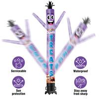 6 10 15 20FT Tall Sweets & Treats Waving Inflatable Tube Man(Blower Not Included)
