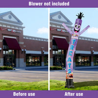 6 10 15 20FT Tall Sweets & Treats Waving Inflatable Tube Man(Blower Not Included)